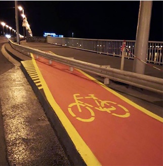 Bike Route Guard Rail #1