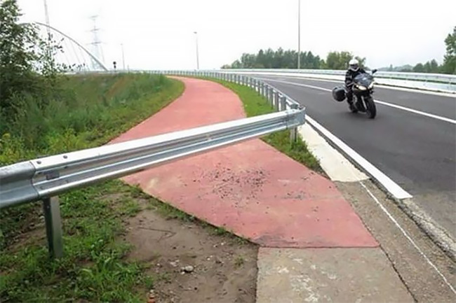 Bike Route Guard Rail #2