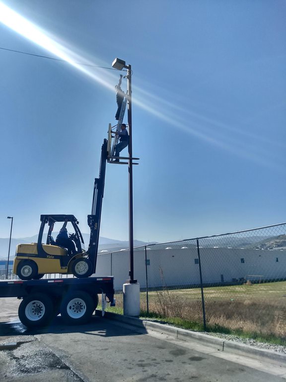 Forklift Ladder