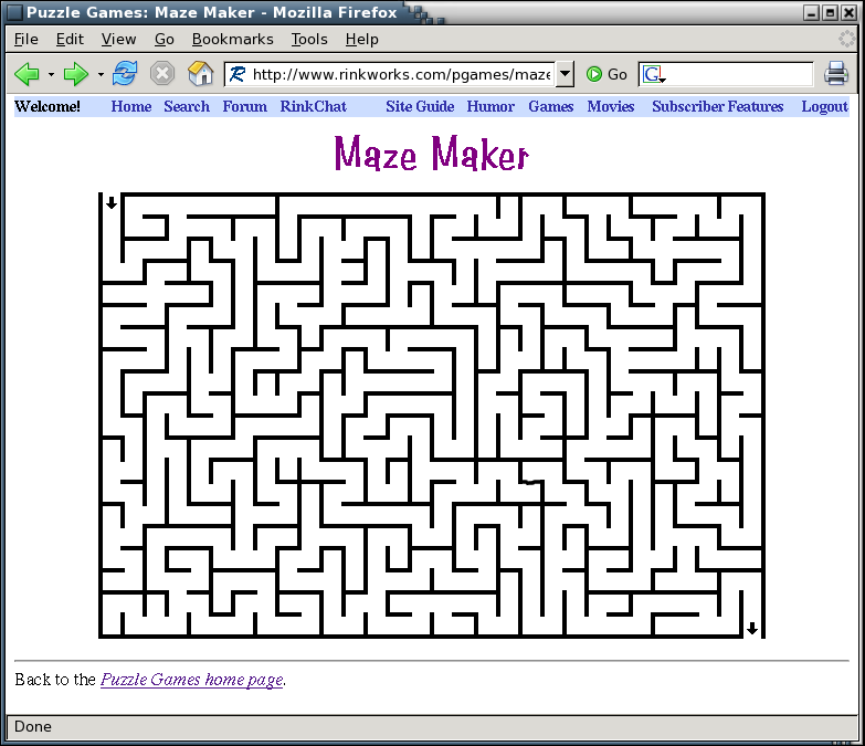 A Fun Maze For You To Try