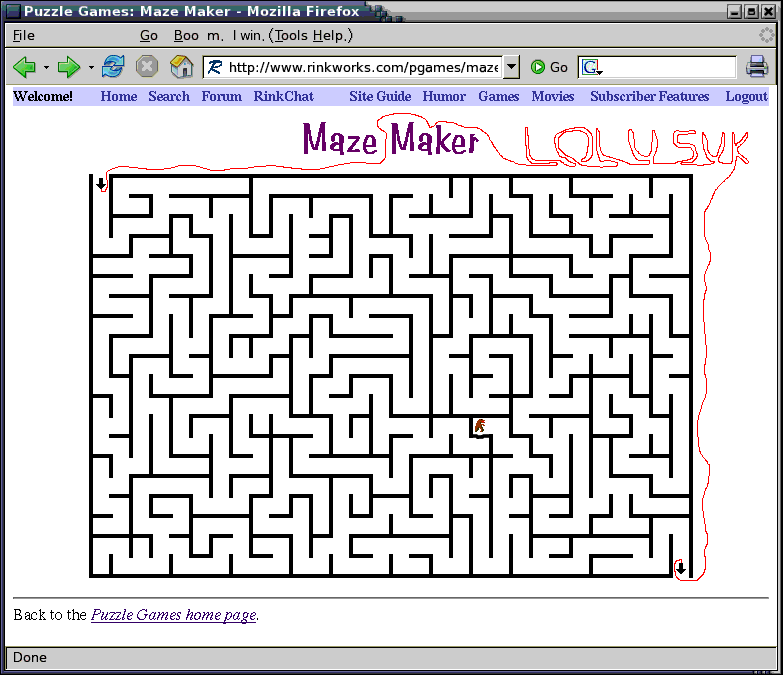 Maze Solution #1